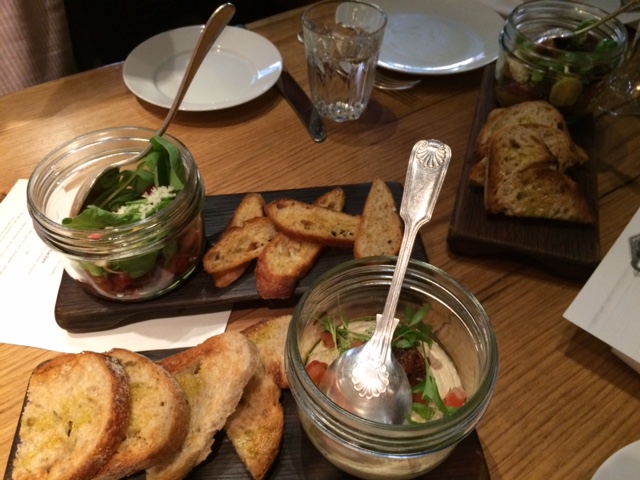 London foodie blog review of Social Eating house soho jars