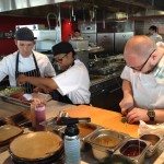 Duck and Waffle kitchen
