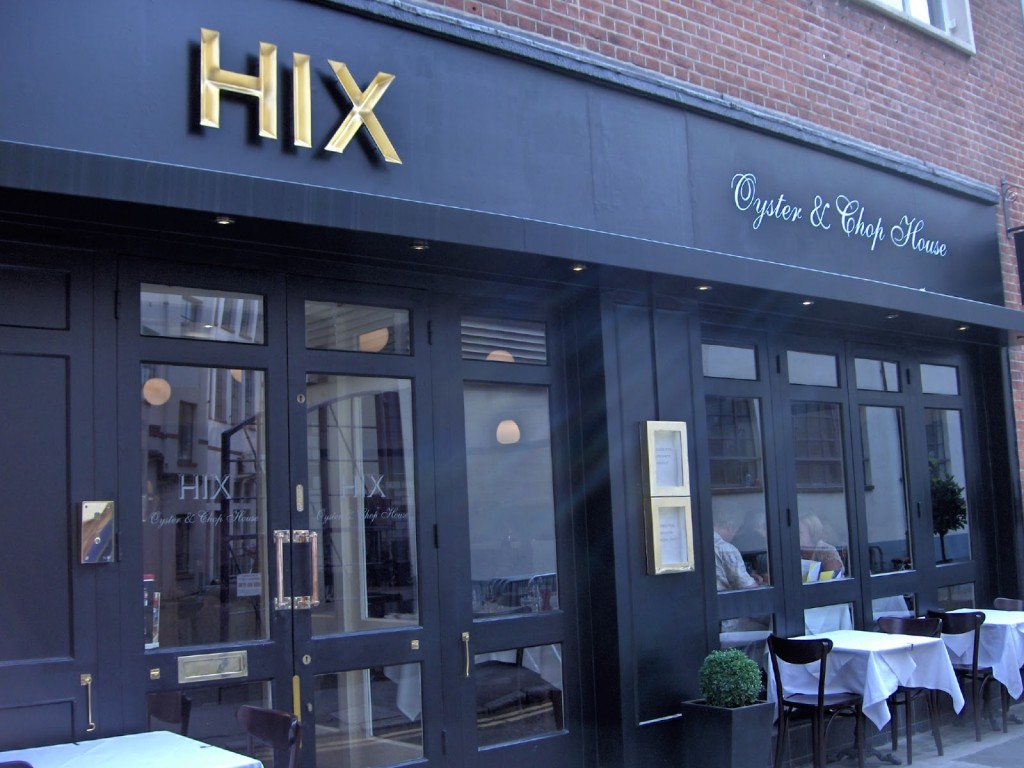 HIX Oyster Chop House Restaurant Review