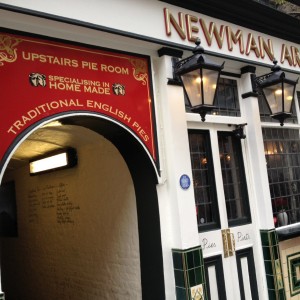 Newman Arms Pie Room London Review