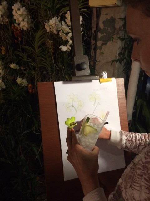 drawing at kew gardens